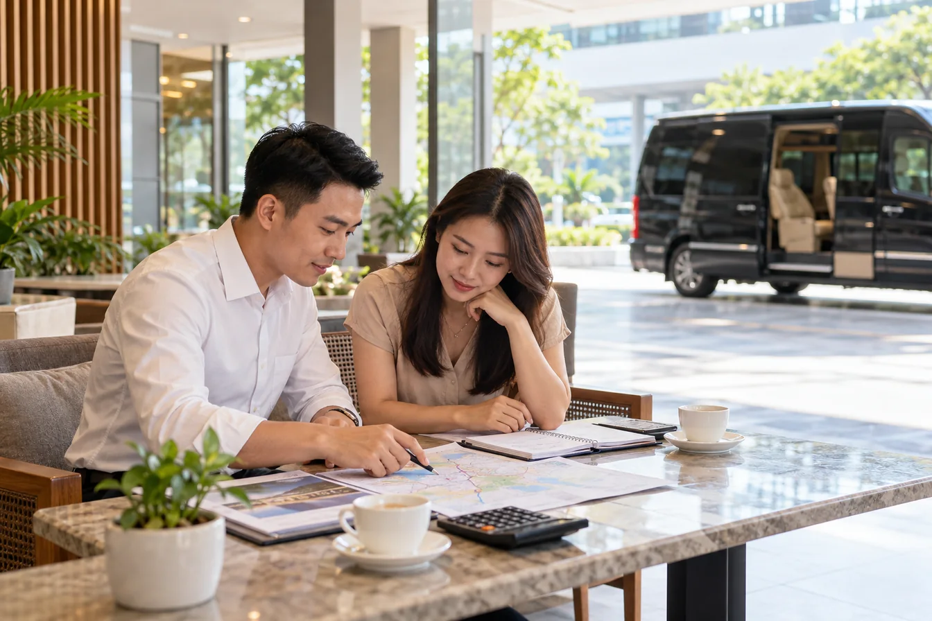 Lên lịch trình chuyến xe