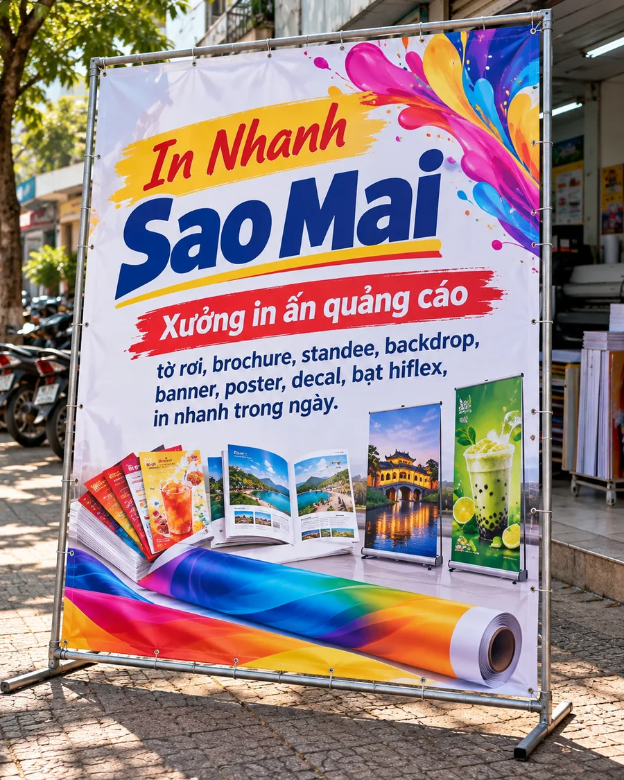 Bạt Hiflex Khổ Lớn