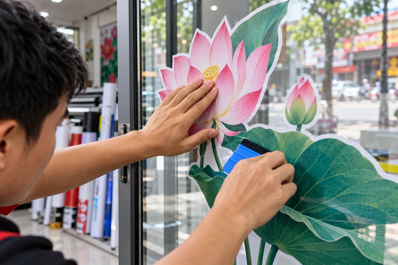Decal Dán Kính Dán Tường