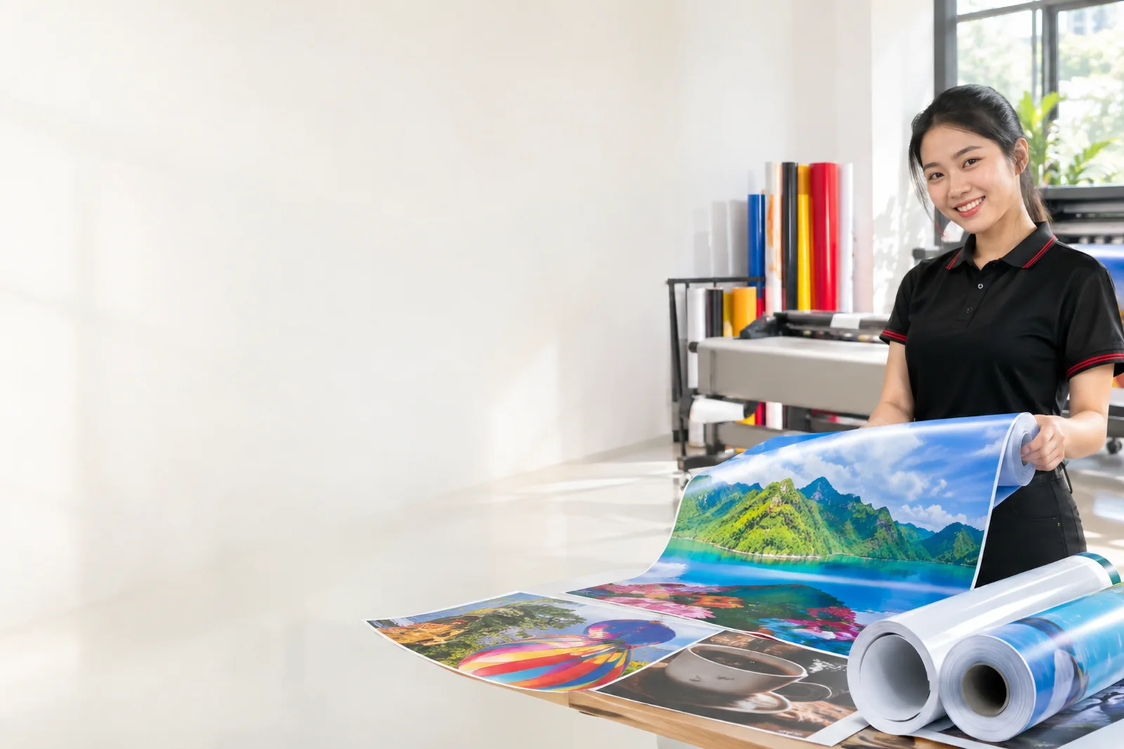 Hoàng Gia Limousine – Banner, poster, decal, bạt hiflex trọn bộ