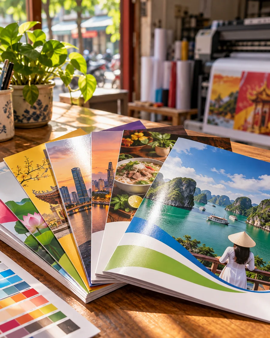 Mẫu Tờ Rơi Brochure Đẹp