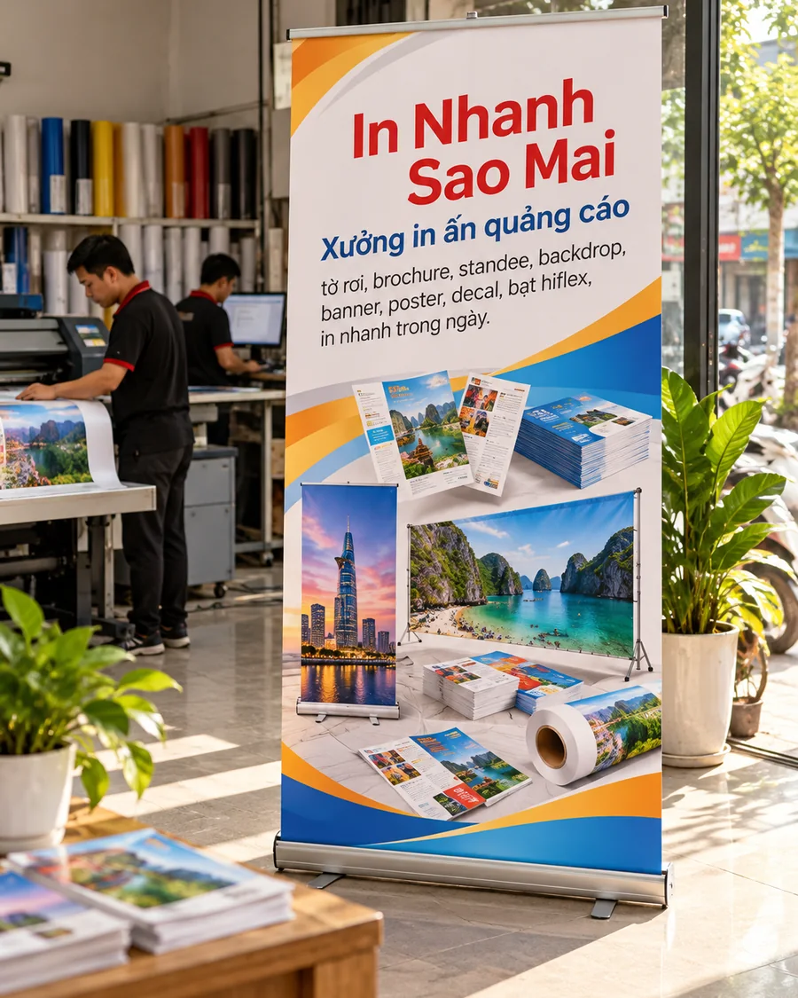 Standee Cuộn Roll Up
